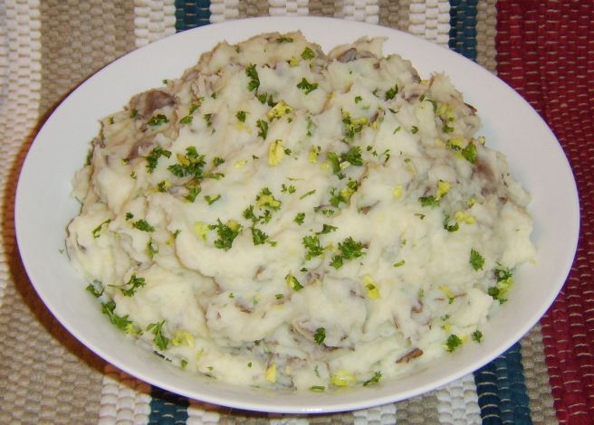 mashed potatoes