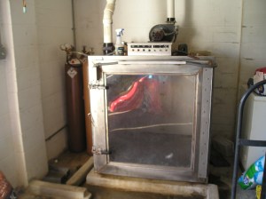 The gas chamber at Henry Co AC Shelter, 2005