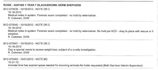 MAS rosie 247400 records