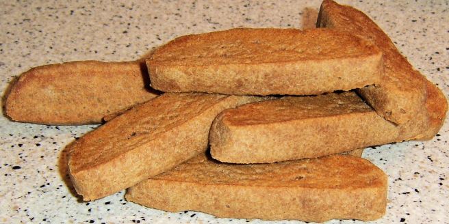 peanut butter biscotti