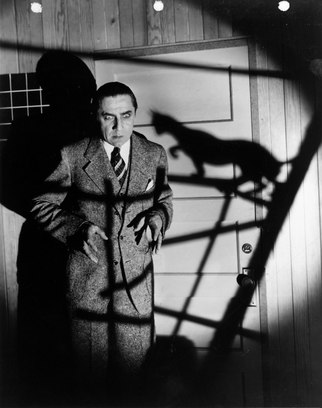 Bela Lugosi in The Black Cat.